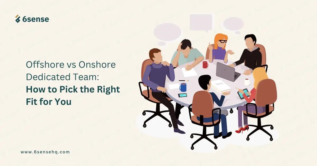 offshore vs onshore dedicated team